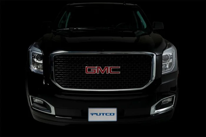 Putco 15-20 GMC Yukon XL – Liquid 3D Slot / Black Denali Style Lighted Boss Grille