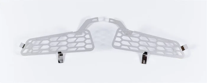 Putco 18-20 Ford F-150 Raptor – Hex Shield – Polished SS Bumper Grille Inserts