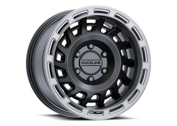 Raceline Halo | Satin Black w/ Silver Ring