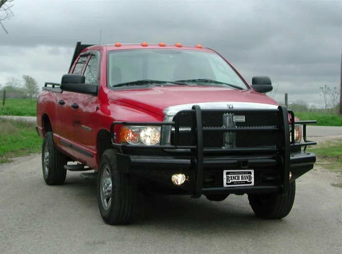 Ranch Hand FBD031BLR Legend Front Bumper with Grille Guard