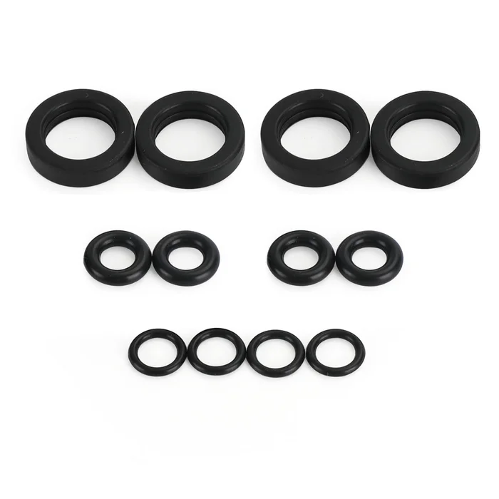 RC Engineering Fuel injectors 4PCS Fuel Injectors Seal O-Ring Repair kit MTZ14H