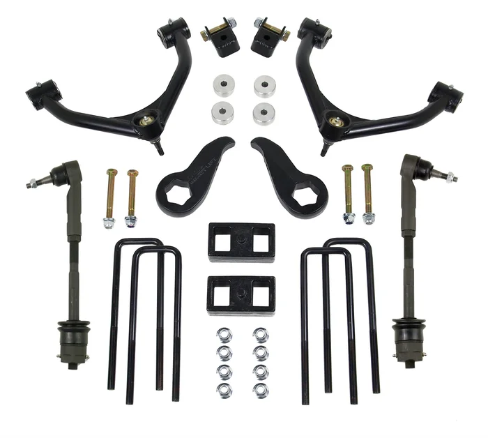 ReadyLIFT 11-19 Silverado/Sierra 2500/3500 SST Lift Kit 4 in. Front/1 in. Rear Lift w/Tubular UCAs – 69-3411
