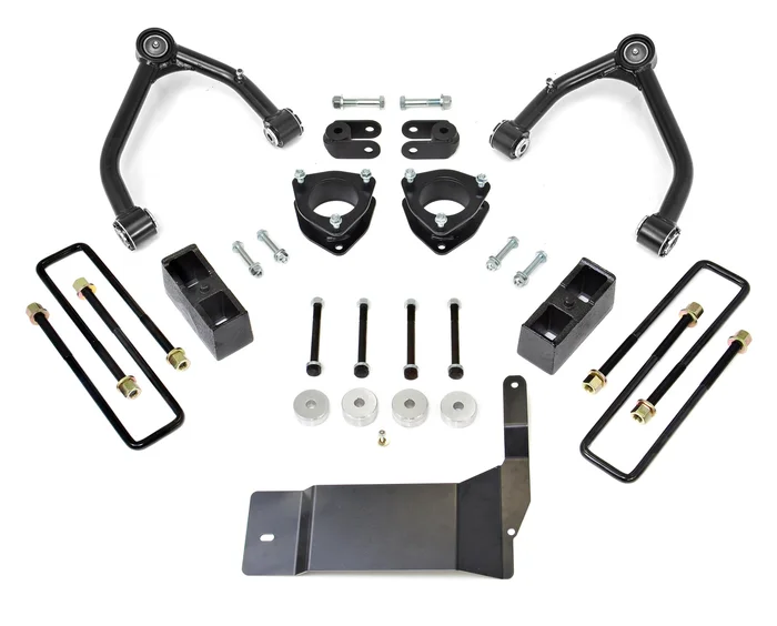 ReadyLIFT 14-18 Silverado/Sierra 1500 SST Lift Kit 4 in. Front/1.75 in. Rear Lift w/Tubular UCAs For Vehicles w/OE Aluminum Or Stamped Steel Control Arms – 69-3414