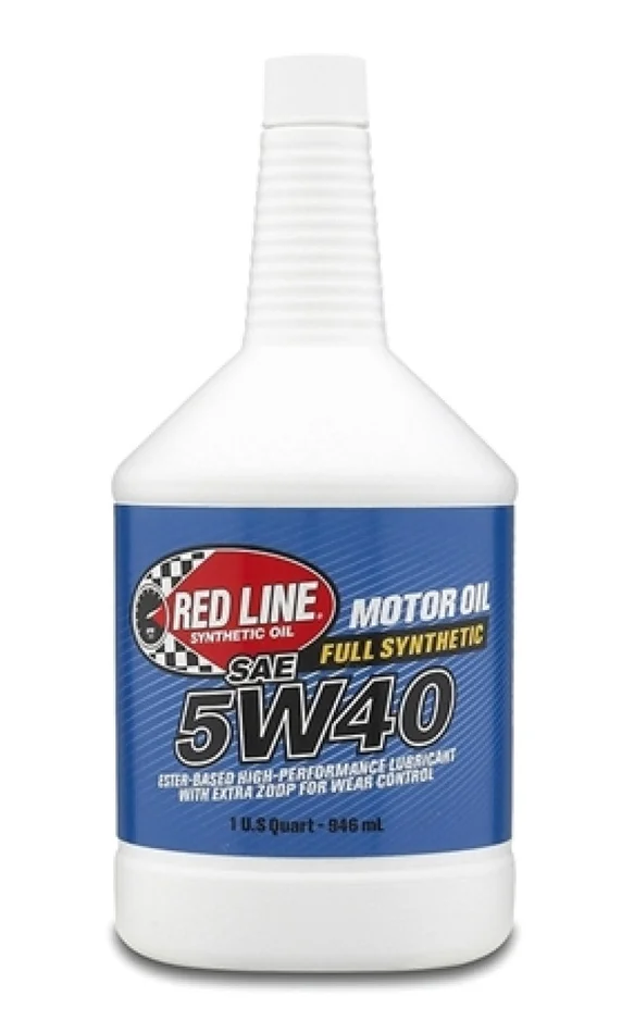 Red Line 5W40 Motor Oil – Quart