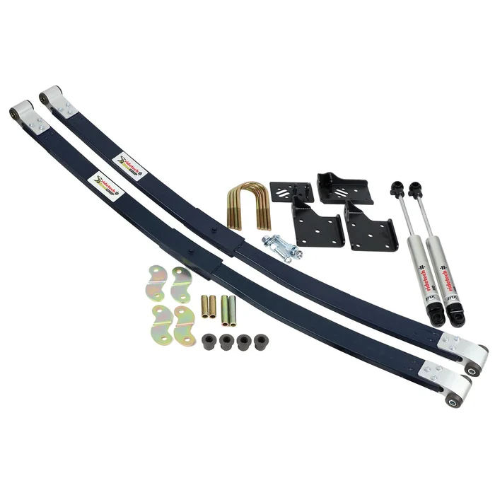 Ridetech 11014810 Composite leaf springs and HQ shocks for 1955-1957 Bel Air.