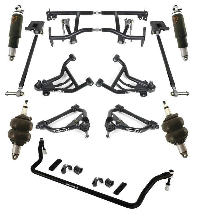 Ridetech 11170296 HQ Air Suspension System for 1970-1981 GM F-Body.