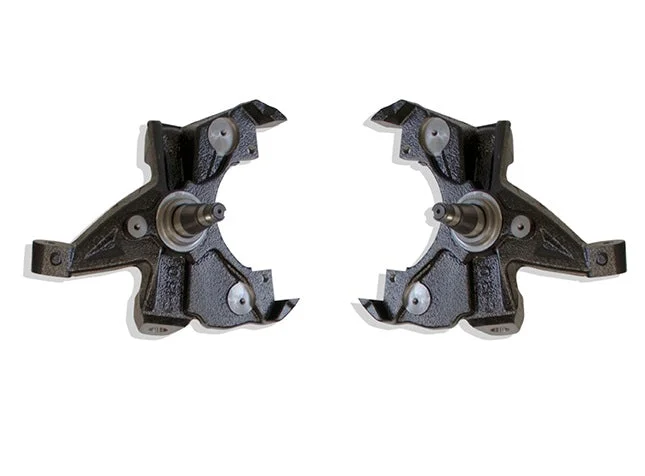 Ridetech 11379301 2″ drop spindles for 1988-1998 C1500 (with LD Brakes, 1″ thick rotors).