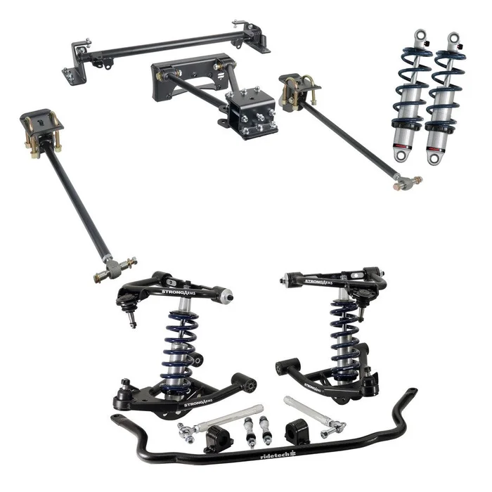 Ridetech 11390301 TQ Coil-Over System for 1982-2003 S10, S15 and Sonoma w/ 7.5″ Differential.
