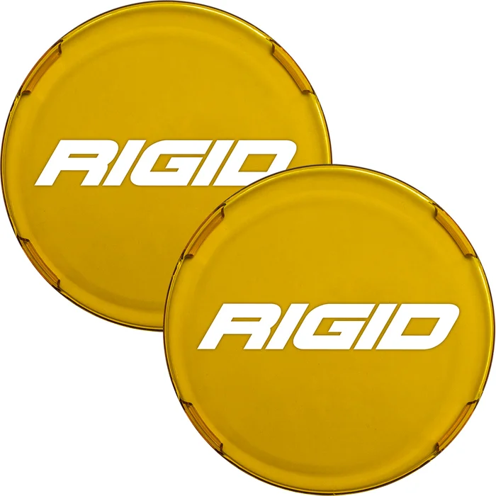 RIGID 360-Series 6 in. Light Covers, Yellow (Pair) – 363662