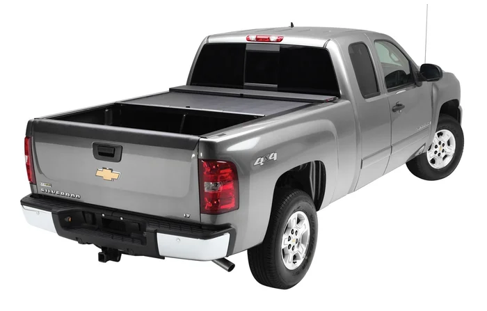 Roll-N-Lock M-Series Tonneau Silverado/Sierra/2500/3500, w/Bedrail Caps, 8ft. – LG219M