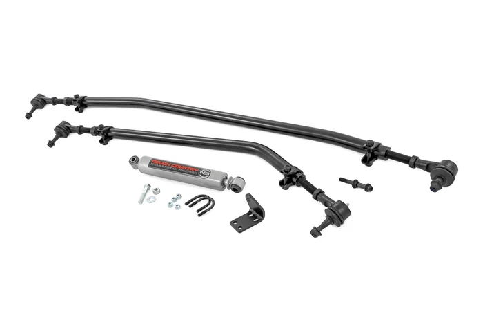 Rough Country 10663 High Steer Kit | w/ N3 Steering Stabilizer | Jeep Gladiator JT/Wrangler JL (18-25)