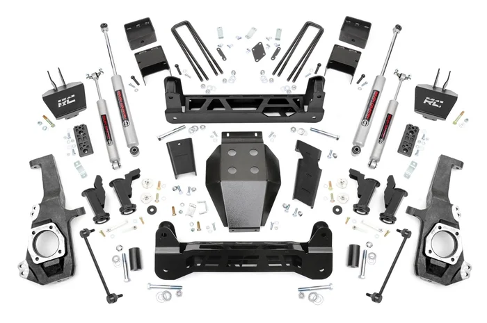 Rough Country 111030 5 Inch Lift Kit | Torsion Drop | w/ Overloads | Chevy/GMC 2500HD/3500HD (20-25)