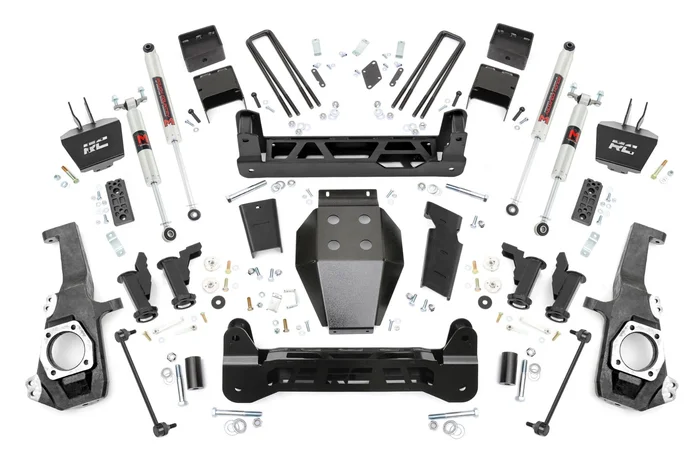 Rough Country 111040 5 Inch Lift Kit | Torsion Drop | M1 | w/ Overloads | Chevy/GMC 2500HD/3500HD (20-25)