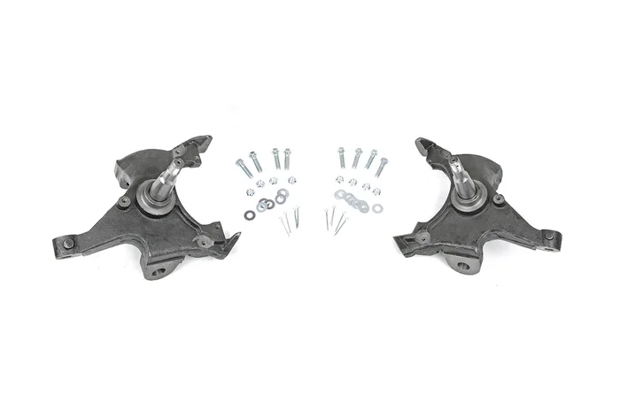 Rough Country 1725BOX1 2 Inch Lowering Spindles | Chevy C1500/K1500 Truck Extended Ca 2WD (88-99)