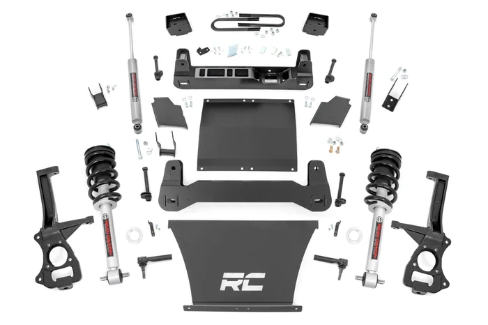 Rough Country 21631 6 Inch Lift Kit | Mono Leaf Rear | N3 Struts | Chevy Silverado 1500 (22-24)