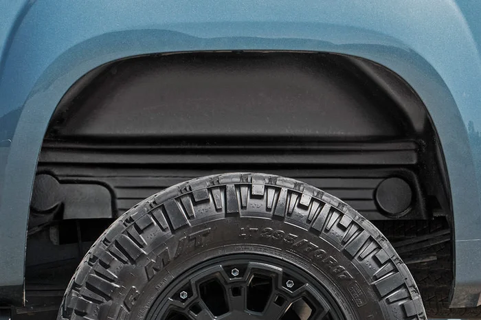 Rough Country 4207 Rear Wheel Well Liners | Chevy Silverado 1500 (07-13)/Silverado 2500 HD (07-10)