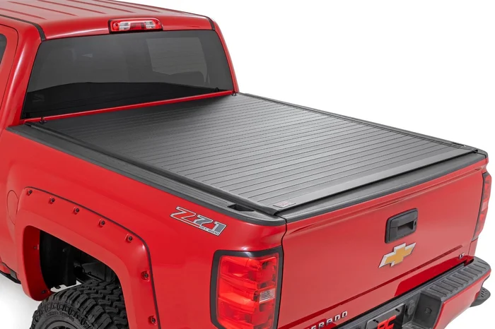 Rough Country 50214550 Hard Roll Up Bed Cover | 5’9″ Bed | Chevy/GMC 1500 (14-18 & Classic)