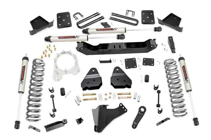 Rough Country 50470 6 Inch Lift Kit | Diesel | No OVLD | V2 | Ford F-250/F-350 Super Duty (17-22)