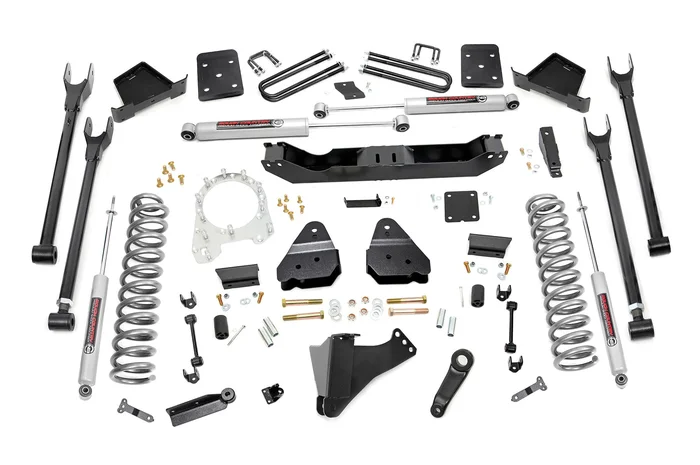 Rough Country 50820 6 Inch Lift Kit | Diesel | 4 Link | OVLD | Ford F-250/F-350 Super Duty (17-22)