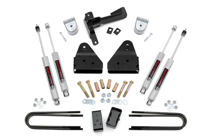Rough Country 509.20 3 Inch Lift Kit | FR Spacer | Ford F-250/F-350 Super Duty 4WD (2005-2007)
