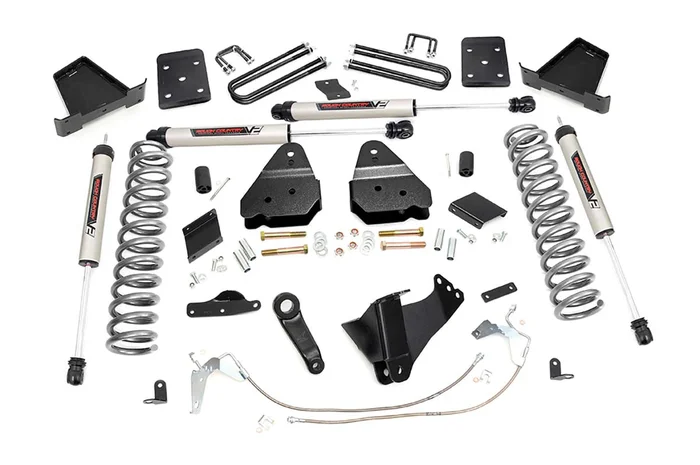 Rough Country 52970 6 Inch Lift Kit | Gas | No OVLD | V2 | Ford F-250 Super Duty 4WD (2015-2016)