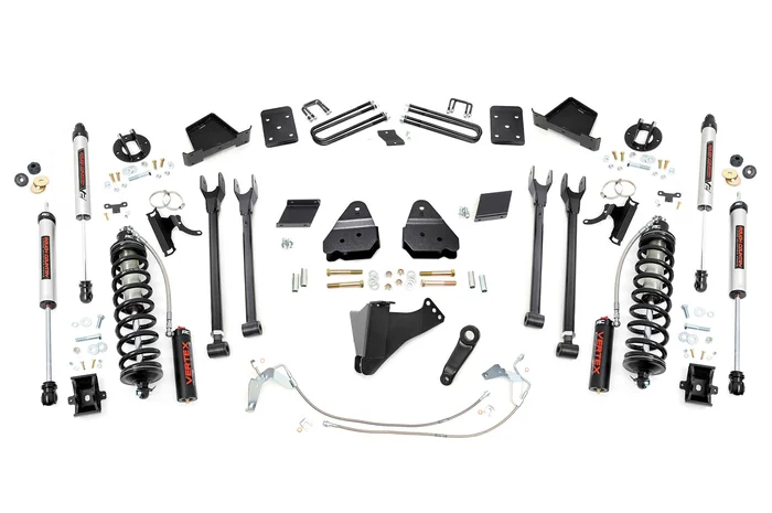 Rough Country 53258 6 Inch Lift Kit | 4-Link | No OVLD | C/O V2 | Ford F-250 Super Duty (11-14)