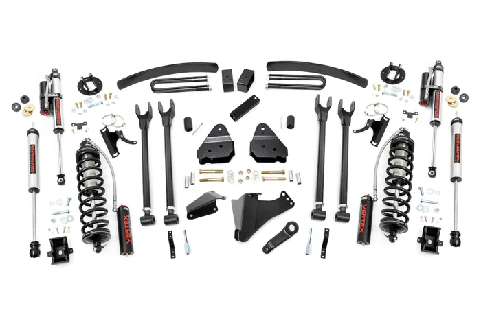 Rough Country 57959 6 Inch Lift Kit | Diesel | 4 Link | C/O Vertex | Ford F-250/F-350 Super Duty (05-07)