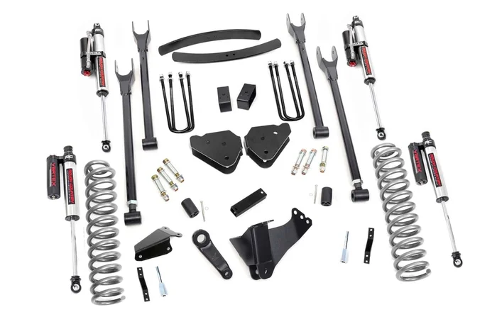 Rough Country 58150 6 Inch Lift Kit | Gas | 4 Link | OVLD | Vertex | Ford F-250/F-350 Super Duty (05-07)