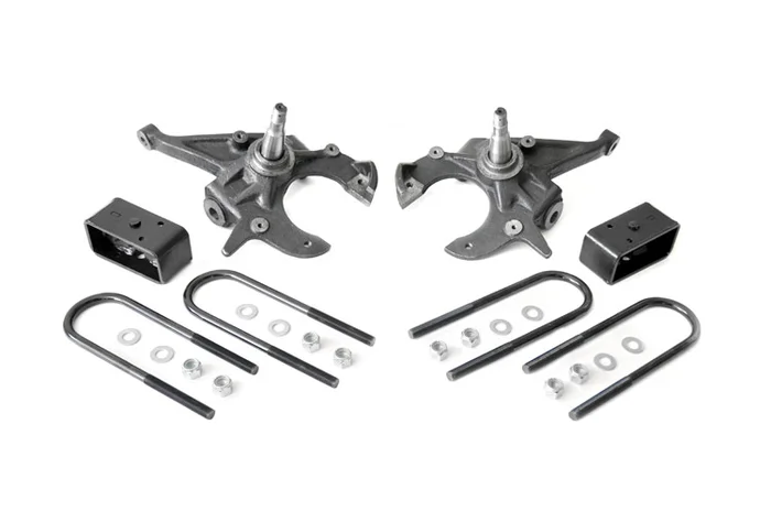 Rough Country 727 Lowering Kit | 2 Inch FR | 3 Inch RR | Chevy/GMC Blazer/S15 Jimmy/Sonoma 2WD