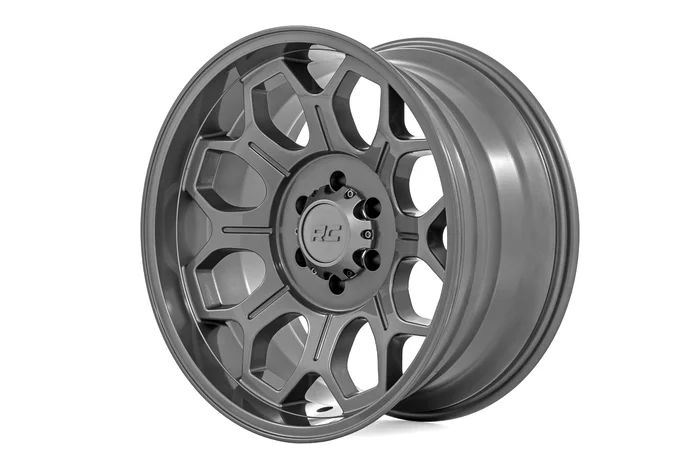 Rough Country 77 Series Wheel | One-Piece | Gunmetal Gray | 20×9 | 6×135 | 0mm