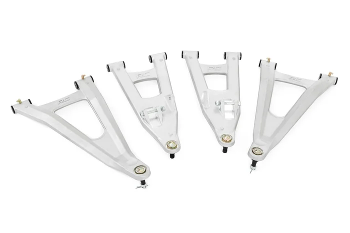 Rough Country 93155 Aluminum Control Arms | High Clearance w/ 2″ Forward Offset | Polaris Ranger 1000XP