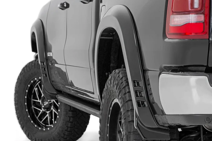 Rough Country F-D319201-GW7 Fender Flares | SF1 | GW7 Bright White | Ram 1500 2WD/4WD (2019-2024)