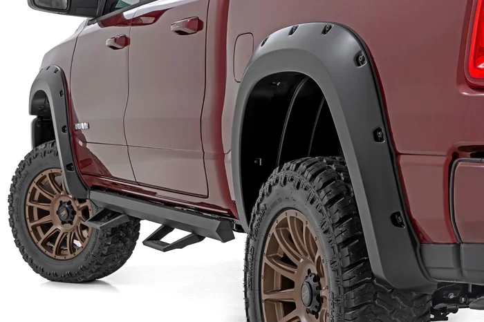 Rough Country F-D319205-PSC Pocket Fender Flares | PSC Billet Silver | Ram 1500 2WD/4WD (2025)