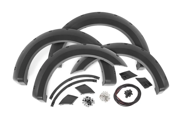 Rough Country F-F11811A-BN Pocket Fender Flares | BN Silver Spruce | Ford F-150 2WD/4WD (2018-2020)