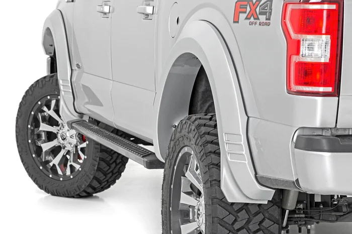 Rough Country F-F315110-YZ Fender Flares | SF1 | YZ Oxford White | Ford F-150 2WD/4WD (2015-2017)