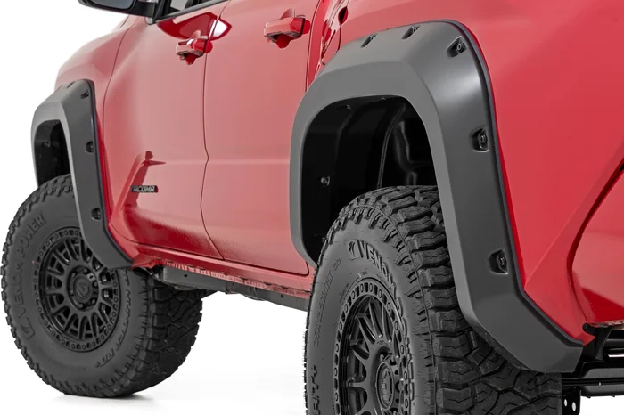 Rough Country F-T12421-4Z0 Pocket Fender Flares | 4Z0 Terra | Toyota Tacoma 2WD/4WD (2024-2025)