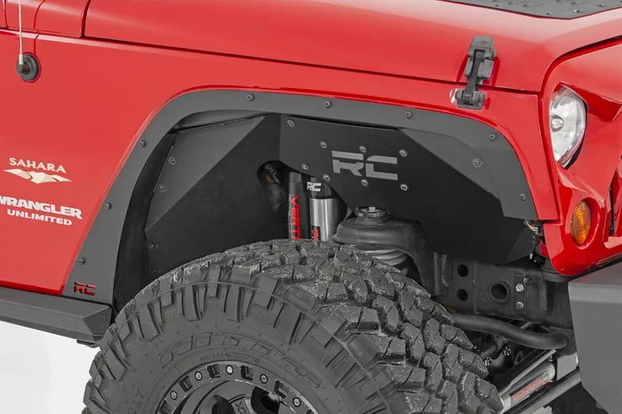 Rough Country Fender Delete Kit, Front/Rear for Jeep Wrangler JK 07-18 – 10538