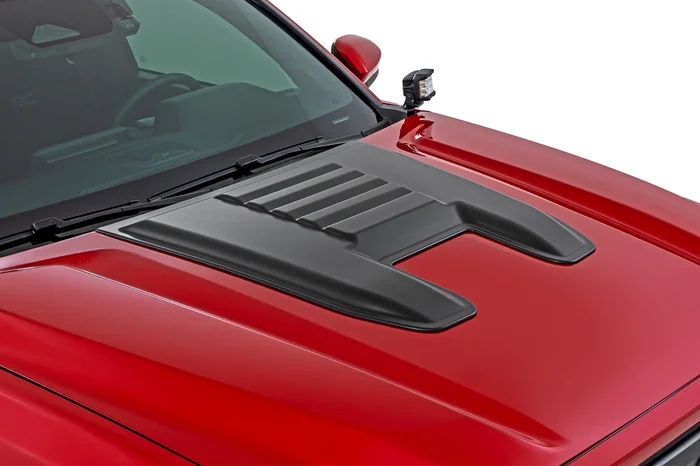 Rough Country HS80010-3U5 Hood Scoop | 3U5 Supersonic Red | Toyota 4Runner (2025)/Tacoma (24-25)