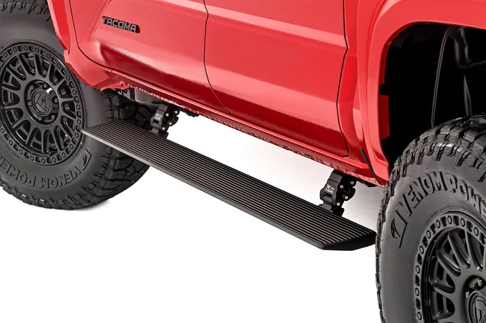 Rough Country PSR652024A Power Running Boards | Dual Electric Motor | Double Cab | Toyota Tacoma (24-25)
