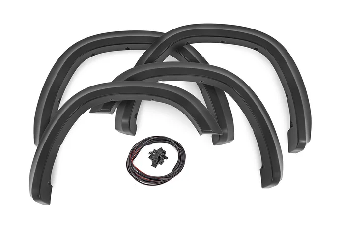 Rough Country S-D10914-PGW Fender Flares | Sport | PGW Timerline Green | Ram 1500 2WD/4WD (2019-2024)