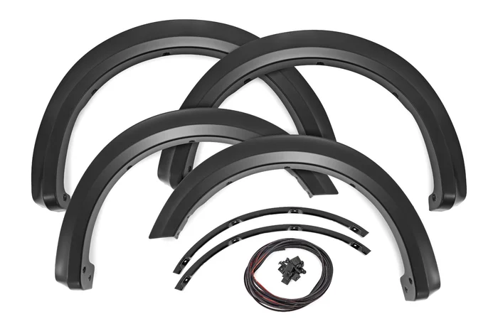 Rough Country S-F20911A-JX Fender Flares | Sport | JX Lead Foot | Ford F-150 2WD/4WD (2021-2025)