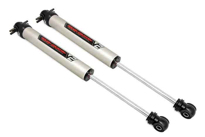 Rough Country V2 Rear Shocks, 3.5-5 in., Rear for Jeep Wrangler JK 07-18 – 760750_A
