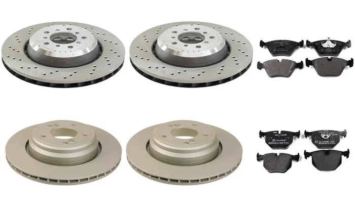 SHW Performance 4211016 – Disc Brake Pad and Rotor Kit