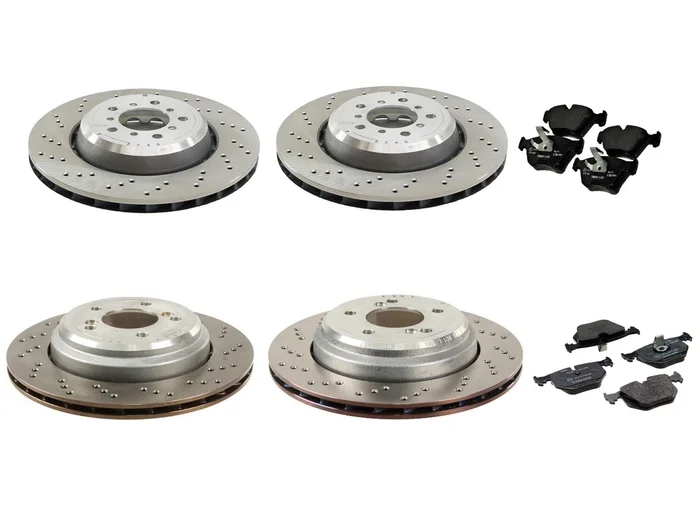 SHW Performance 4211017 – Disc Brake Pad and Rotor Kit