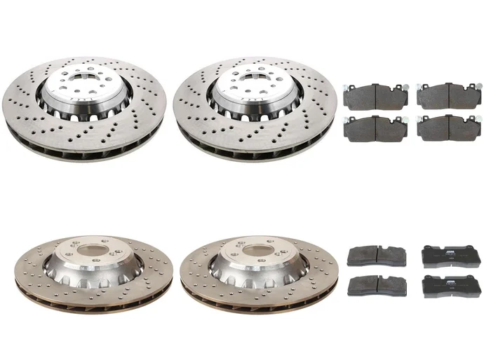 SHW Performance 4211044 – Disc Brake Pad and Rotor Kit