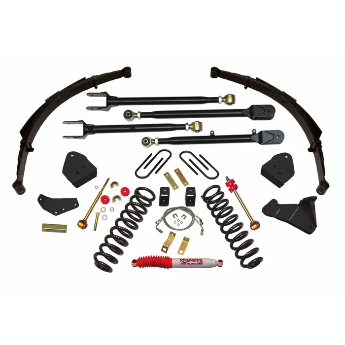 SkyJacker 05-07 Ford F-250 Super Duty 6in. Lift Kit System with Variable Rate Coil Springs – F56524KS