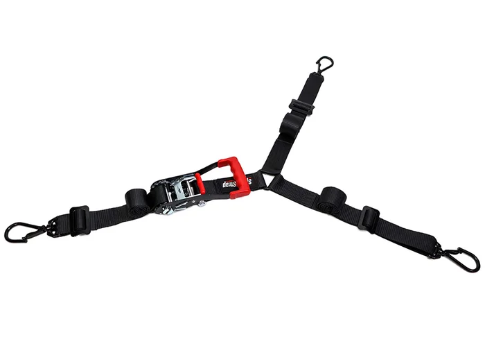 SpeedStrap 2 in. HD 3-Point Spare Tire Tie Down, Swivel Hooks (Black) – 26550