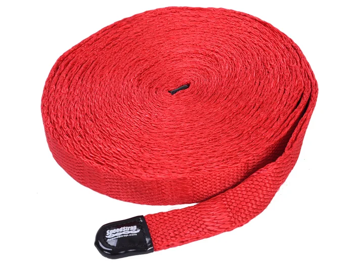 SpeedStrap SuperStrap 1 in. Weavable Recovery Strap (50 ft.; Red) – 34150