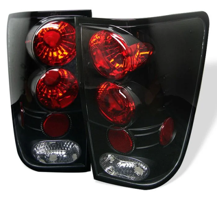 Spyder Nissan Titan 04-14 Euro Style Tail Lights Black ALT-YD-NTI04-BK – 5007025