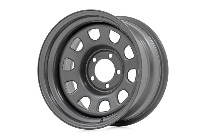 Steel Wheel | Gray | 17×9 | 6×5.5 | 4.25 Bore | -12